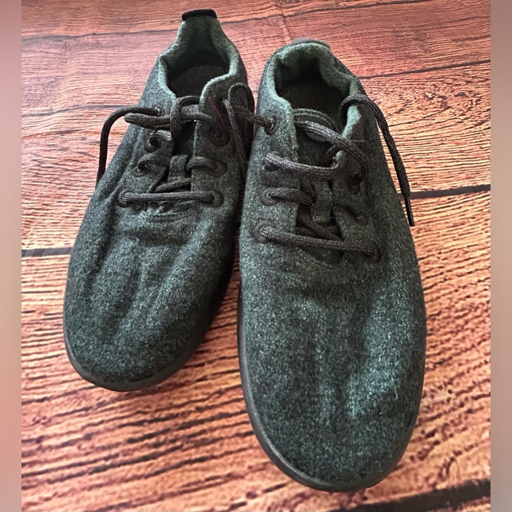 AllBirds Wool Runners Kea Green Sneakers Mens‎ Size 8